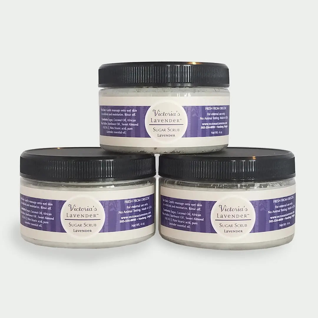 Victoria's Lavender Sugar Scrub- Lavender 4oz