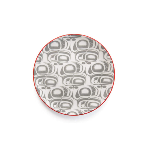 Porcelain Art Plate - Transforming Eagle by Ryan Cranmer