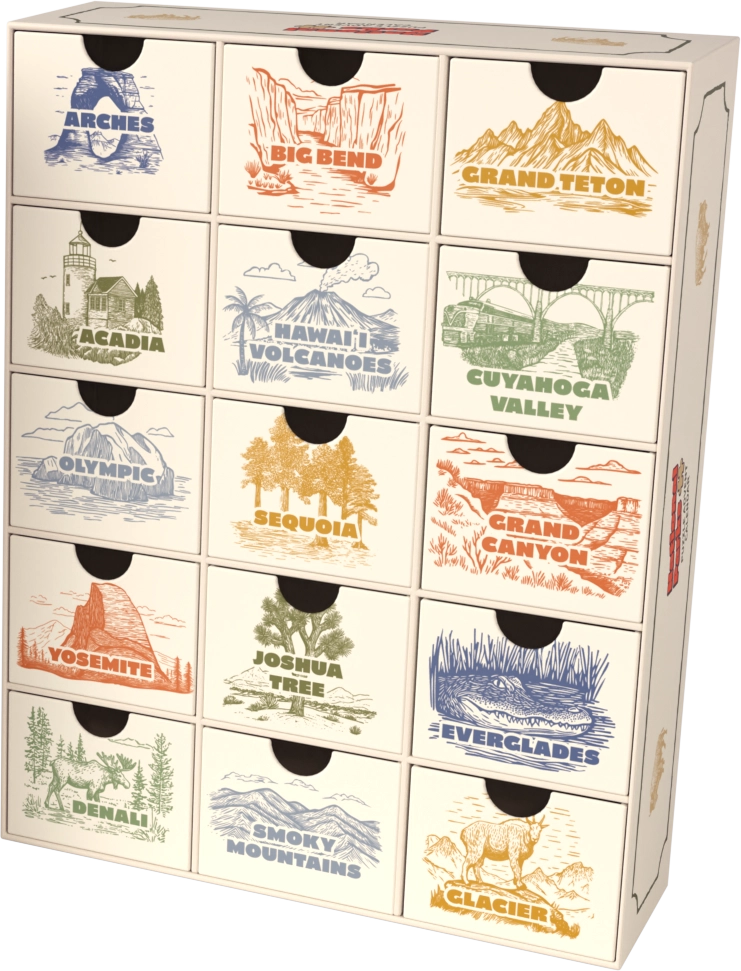 National Parks Puzzle Advent Calendar Vol. 1