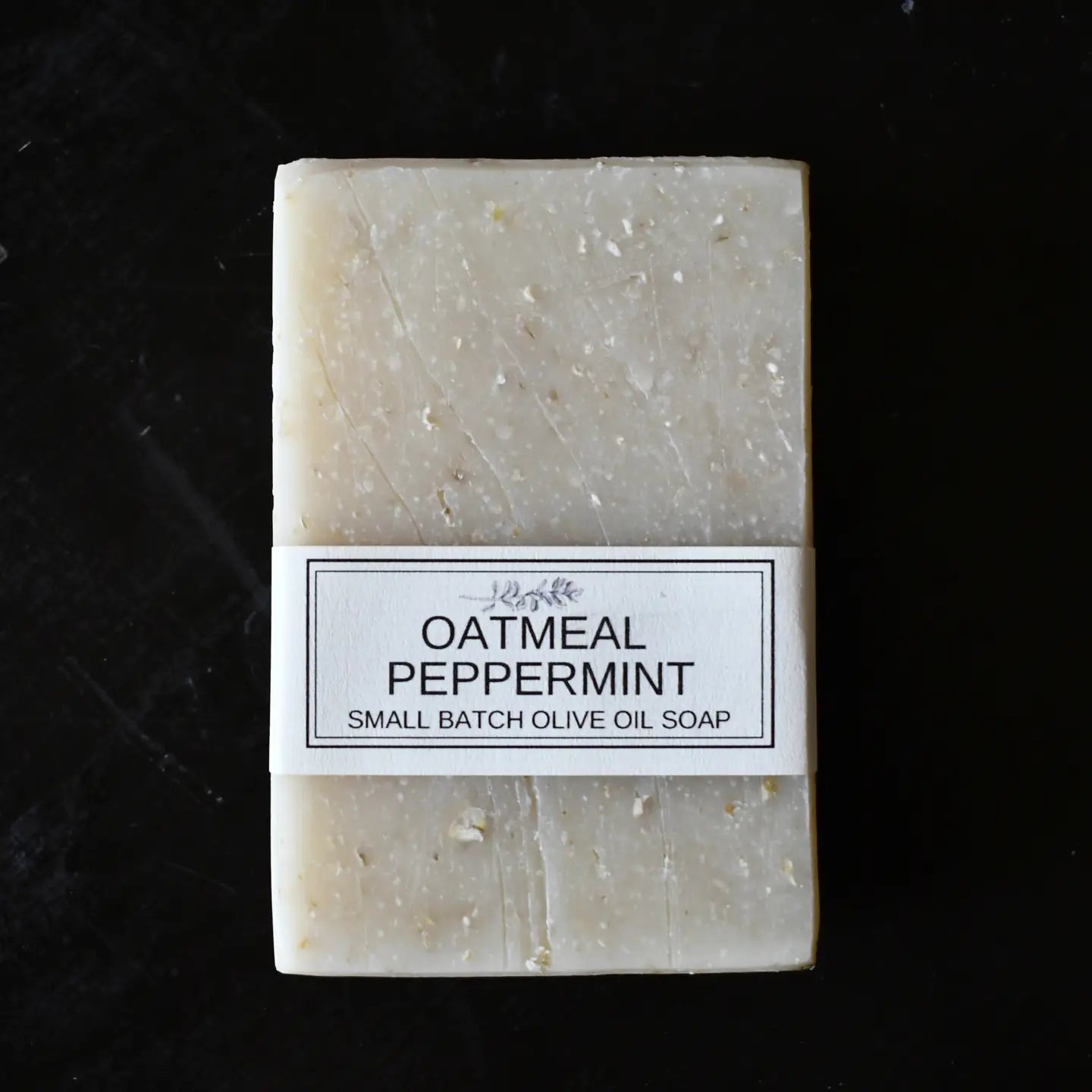 Oatmeal Peppermint -Olive Oil Soap