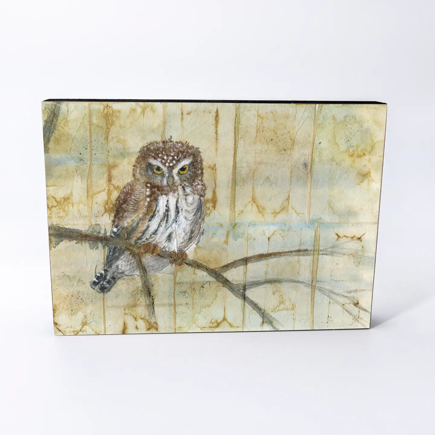 Wood Panel Giclée Print - Orphan Girl Fine Art