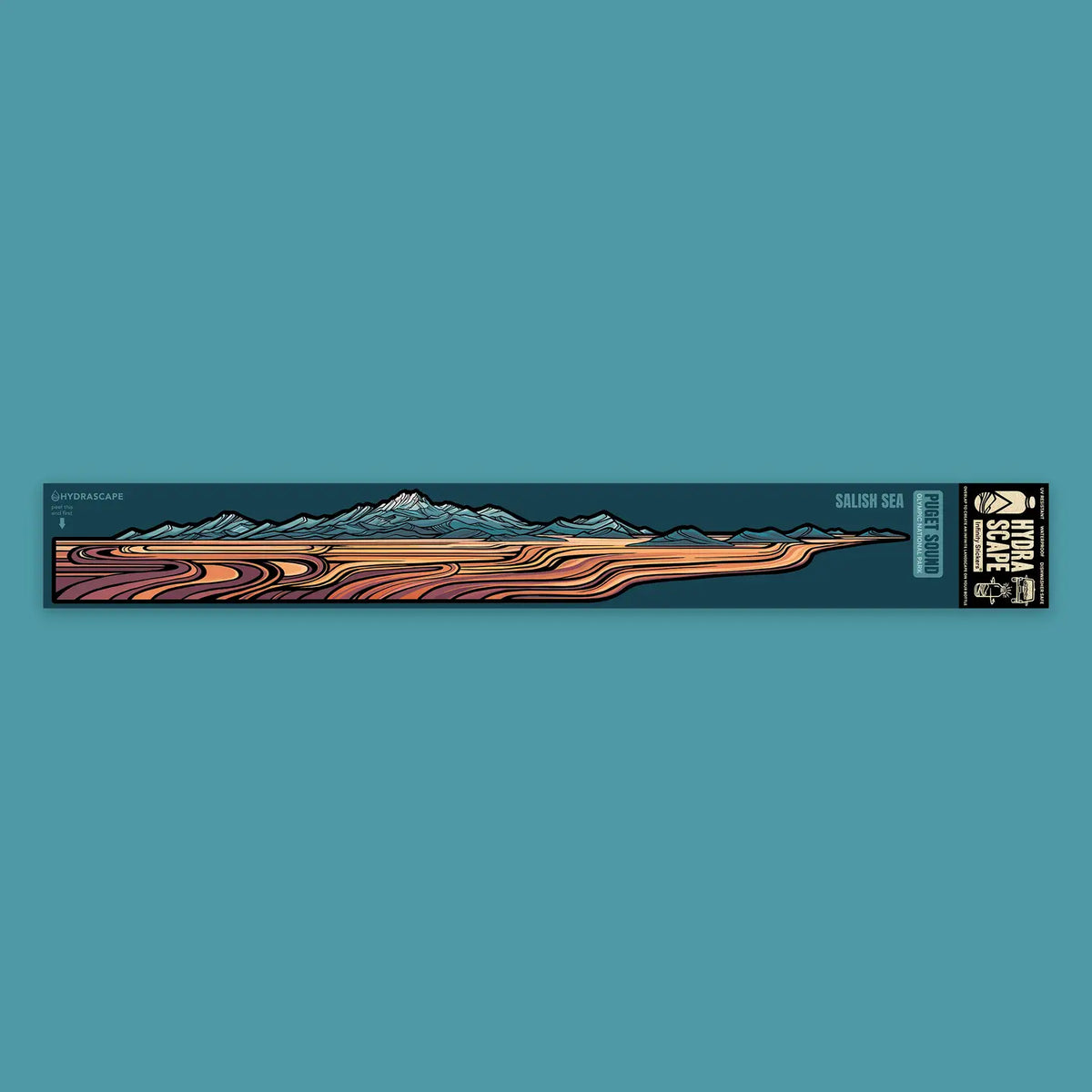 Puget Sound & Olympics Infinity Sticker