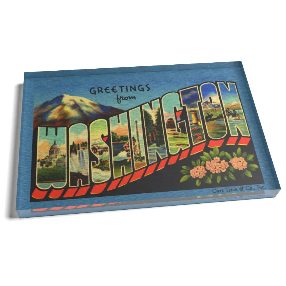 Washington Retro 2 Magnet