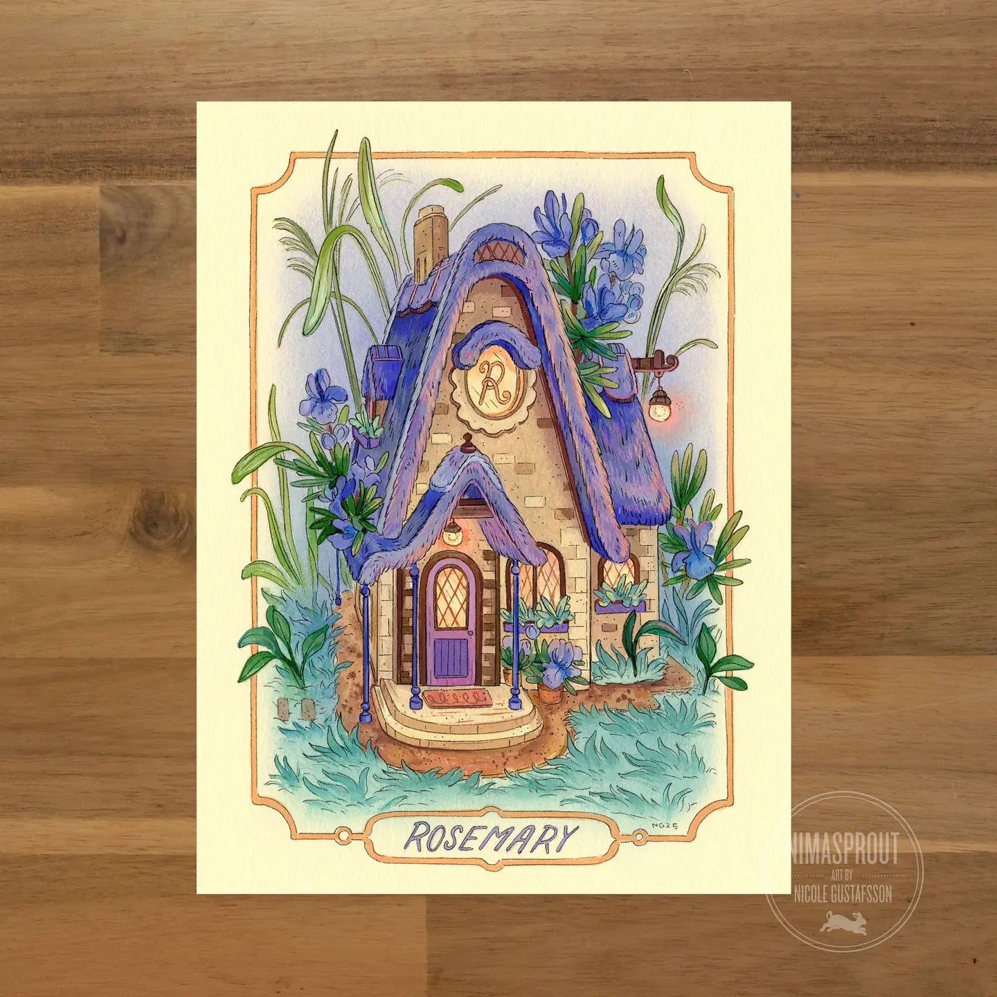 Rosemary Cottage - Fine Art Print