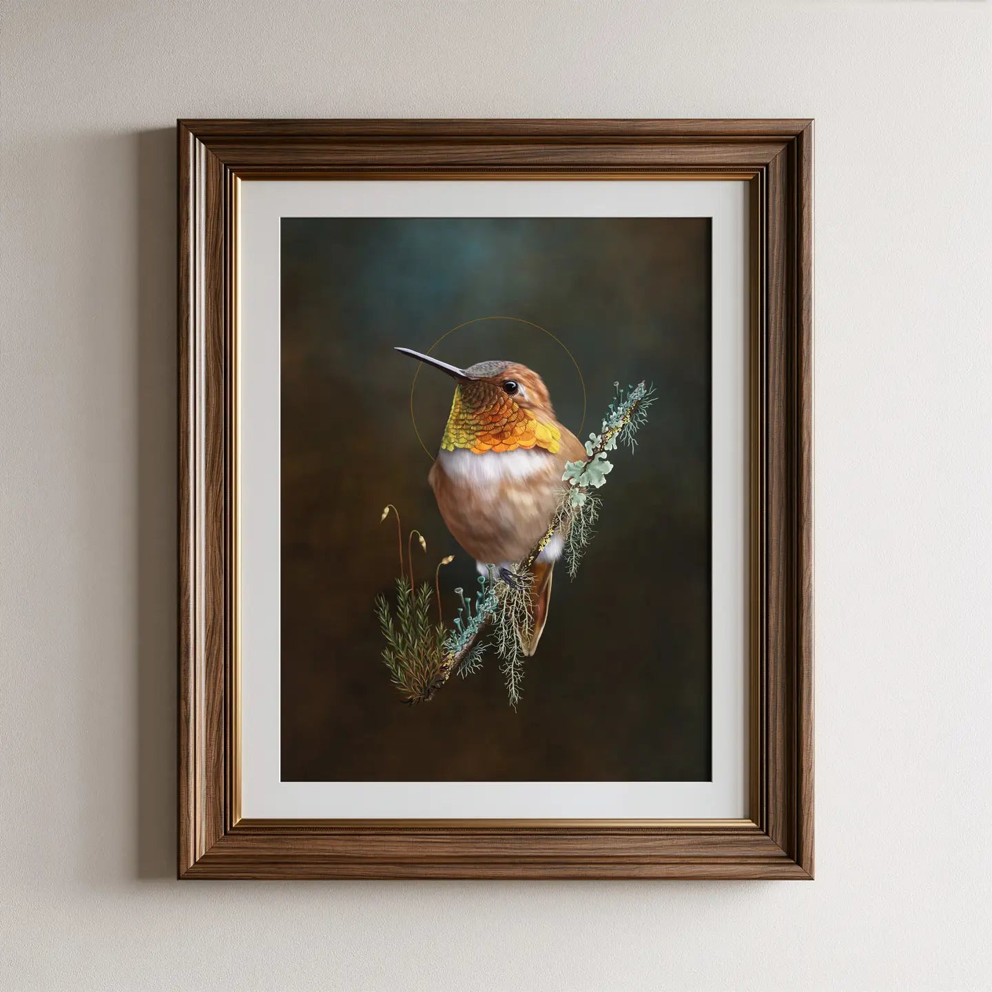 Rufous Hummingbird Fine Art Print