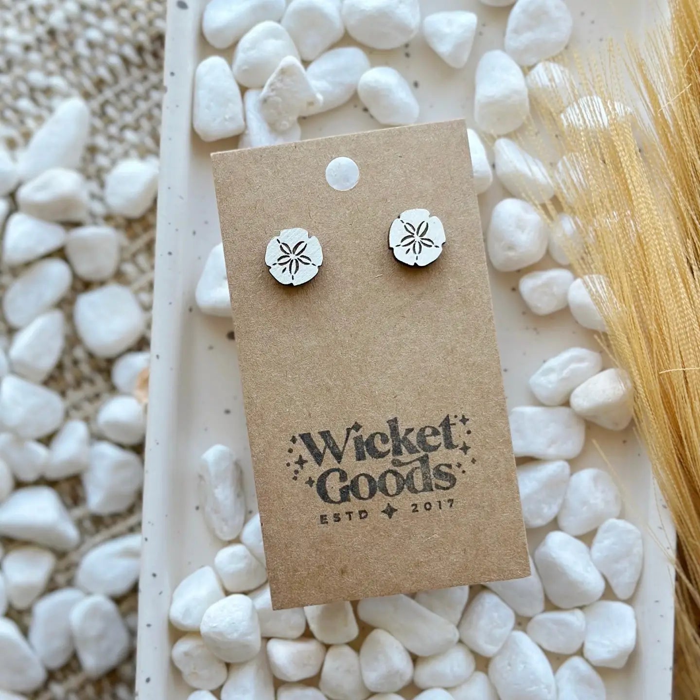 Sand Dollar Studs Earrings