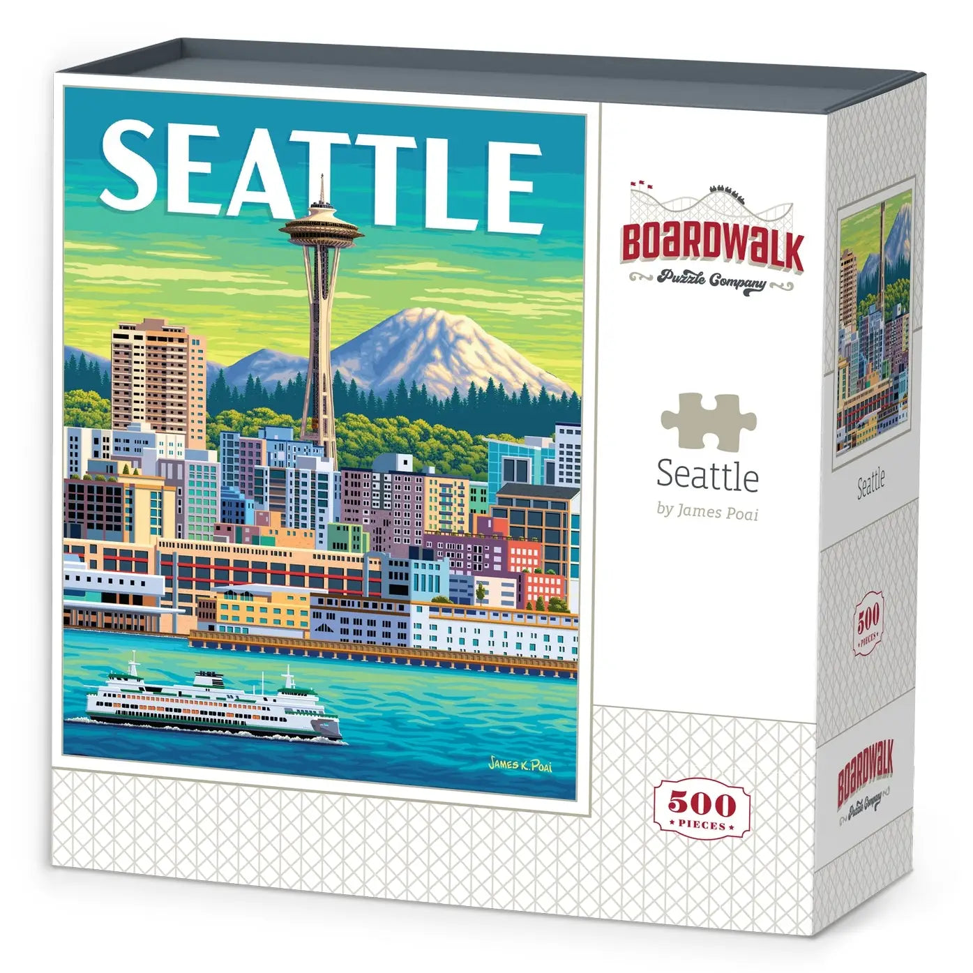 I Love Seattle | 500 Piece Puzzle
