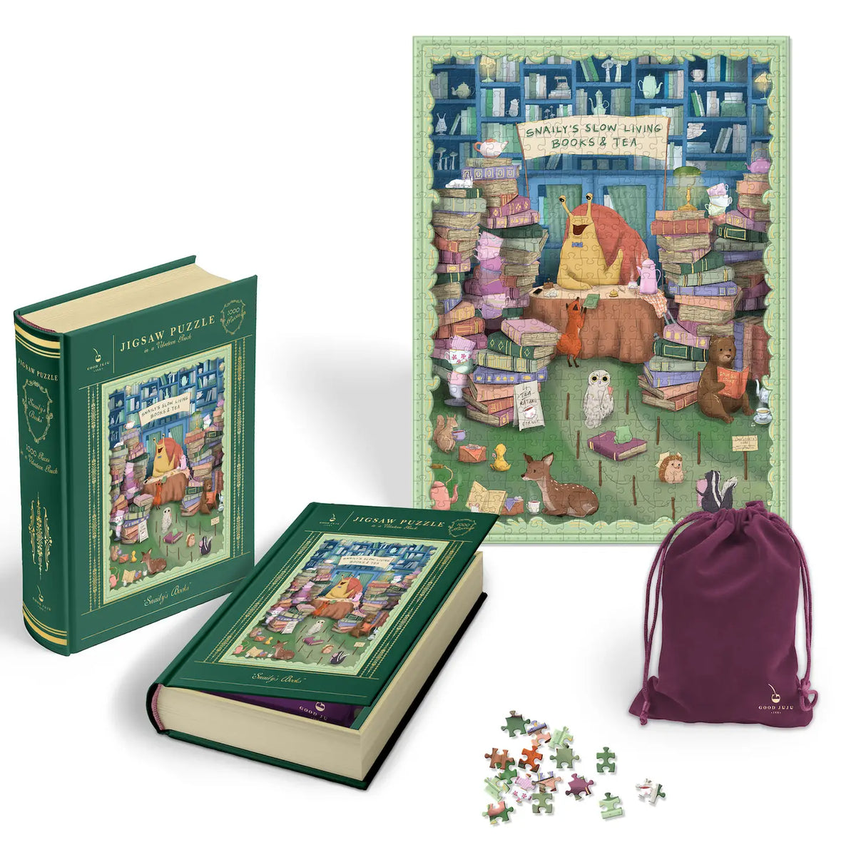 Snaily's Books 1000-Piece Puzzle