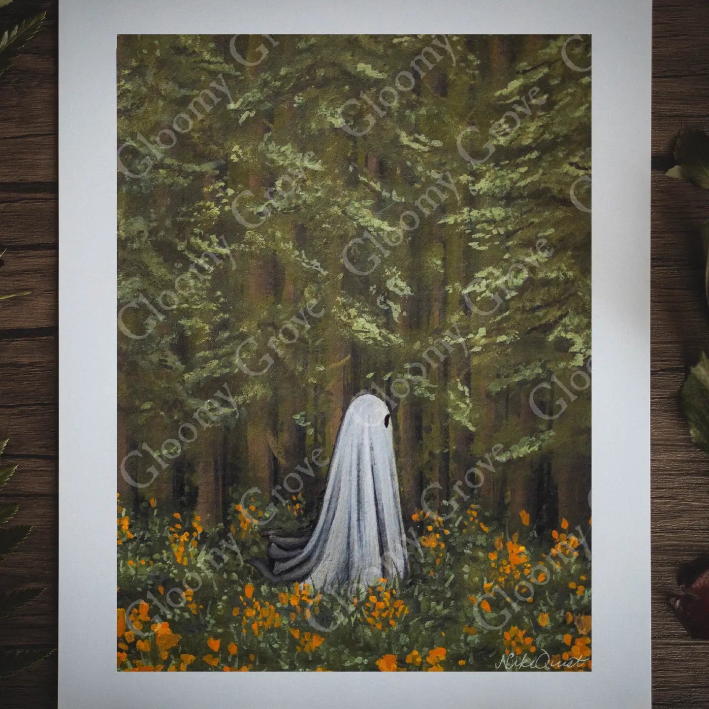 Gloomy Grove Fine Art Prints: 5 x 7