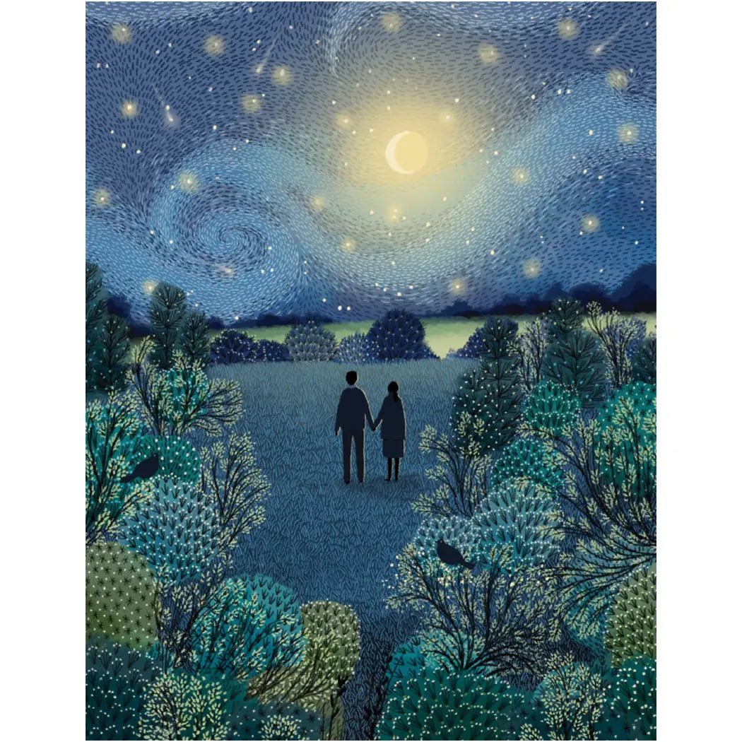 Starry Night Anniversary Card