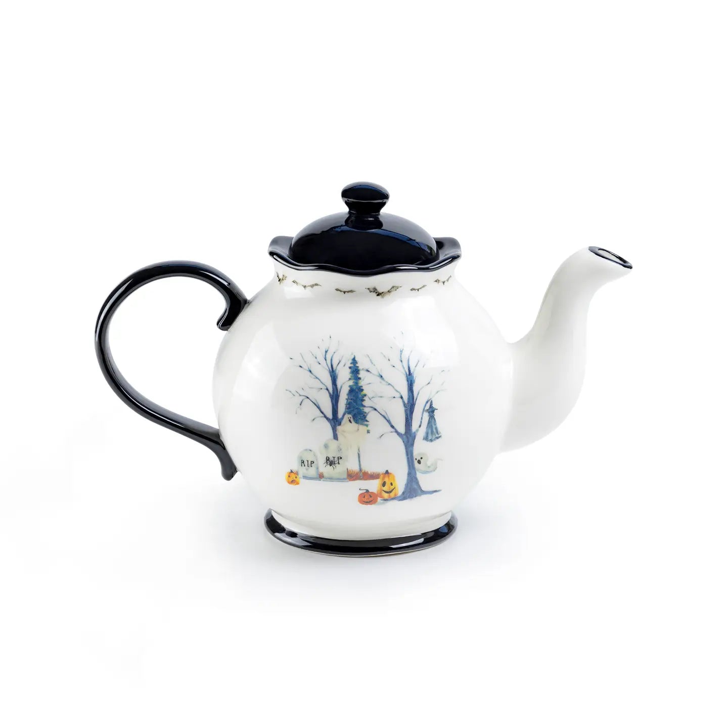Halloween Haunted House Tea Pot
