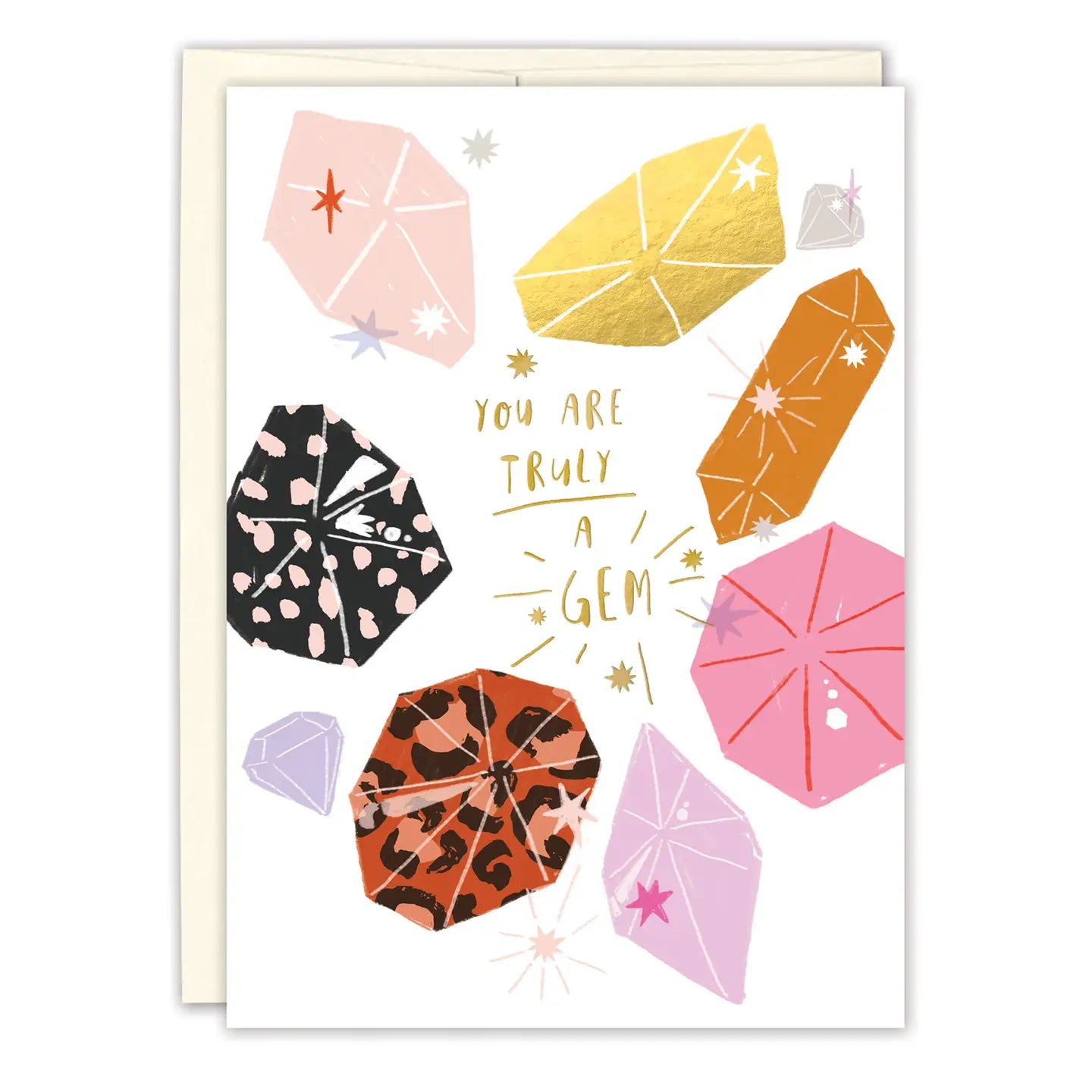 You Are Truly A Gem Thank You Card