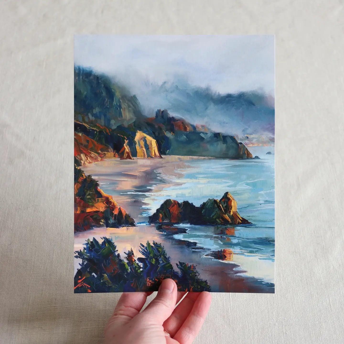 The Coast Art Print by Taylor Manoles