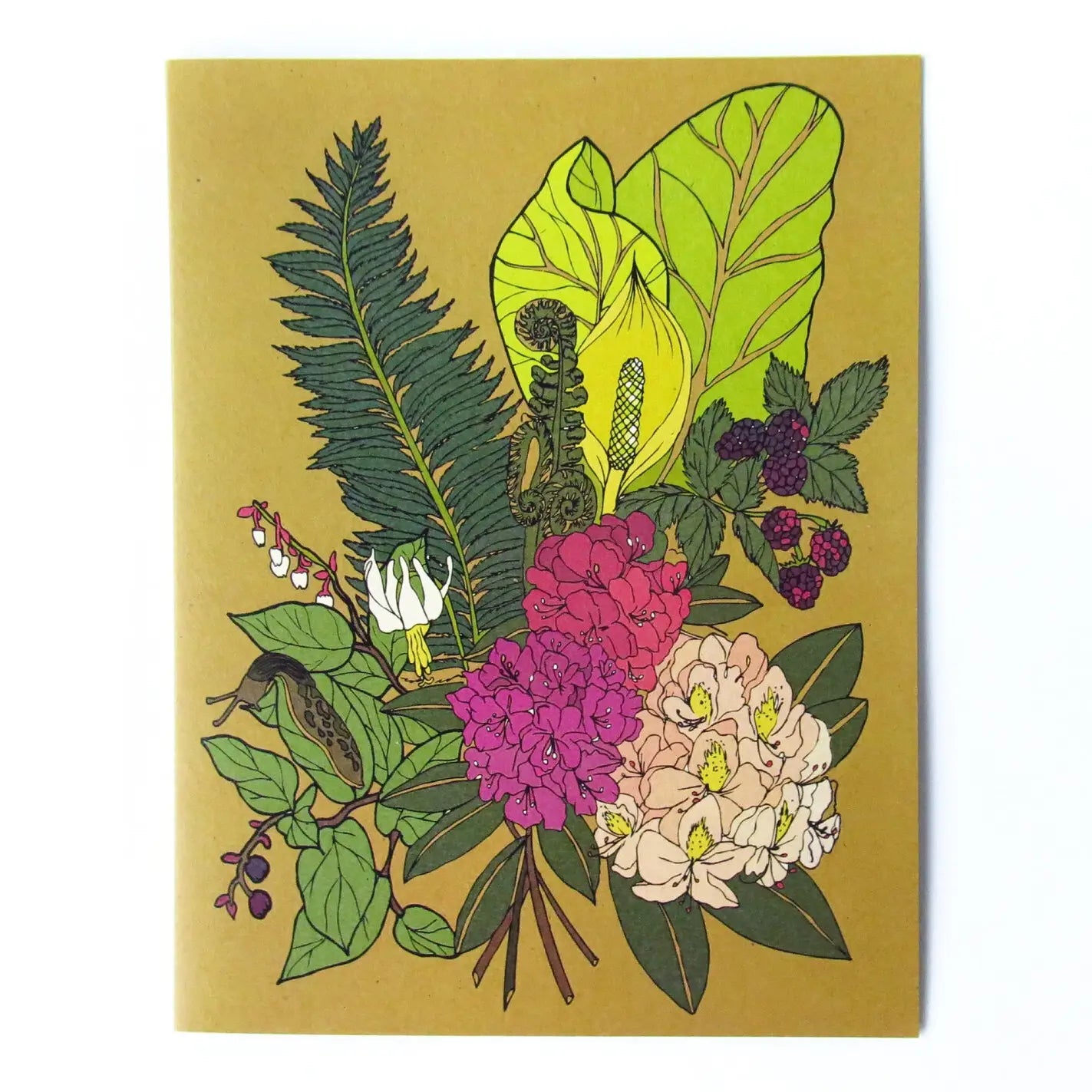 Wild Flowers Card