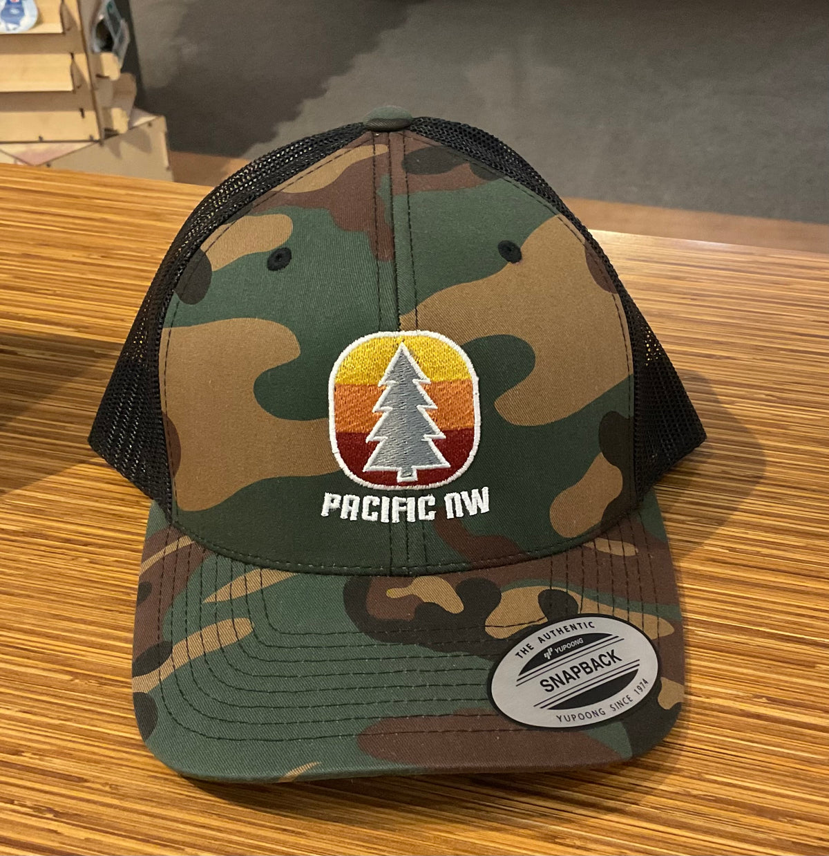 PNW Tree Patch Hat