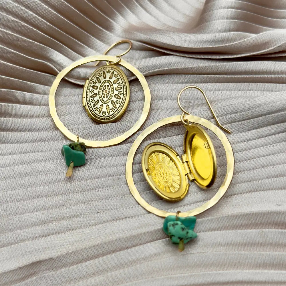 Handmade Capsule Earrings