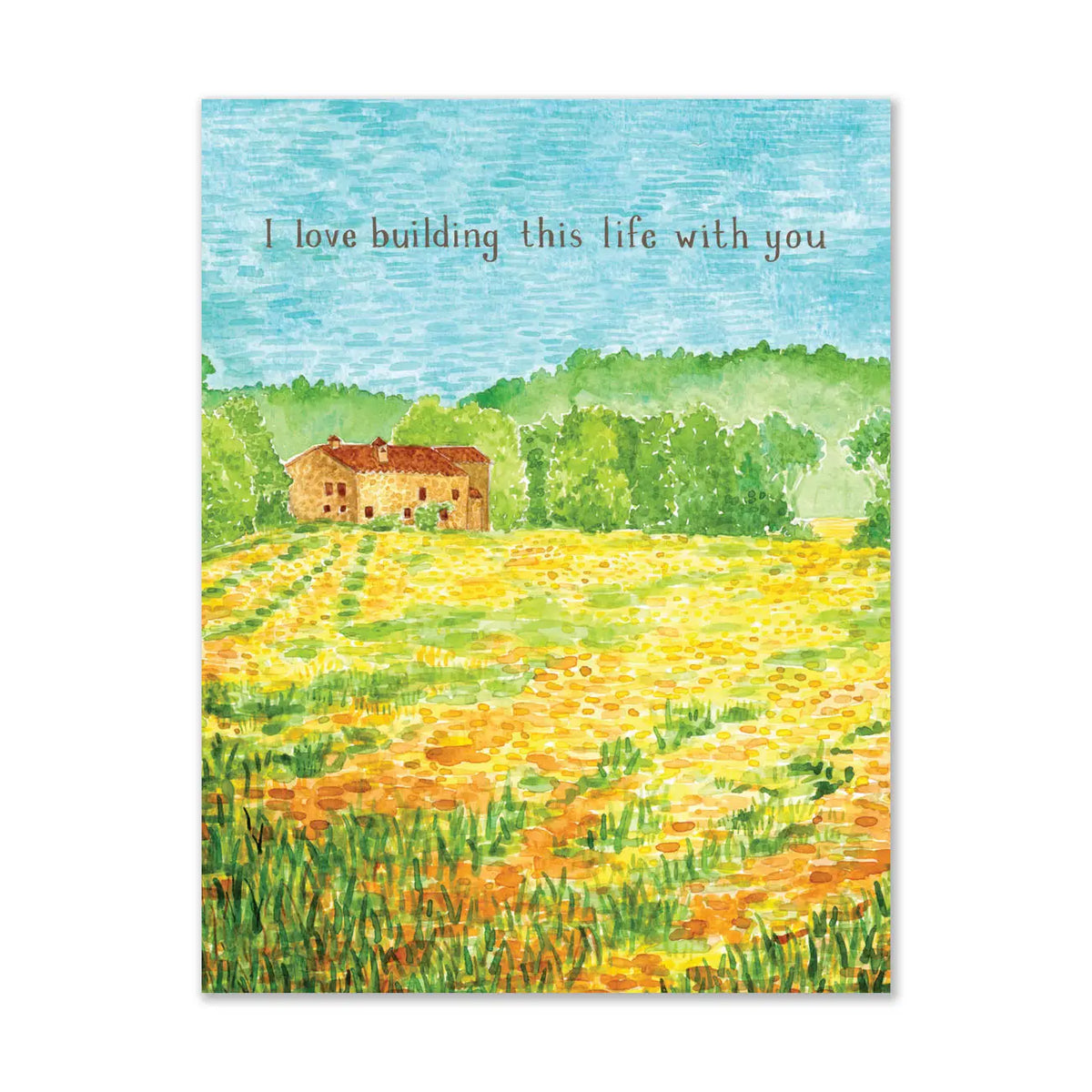 Love Building this life Card
