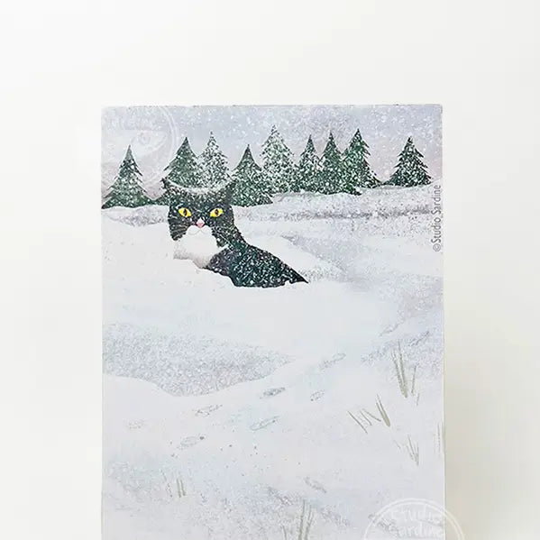 Snow Cats 4" X 6" Notepads, 25 Pages Each