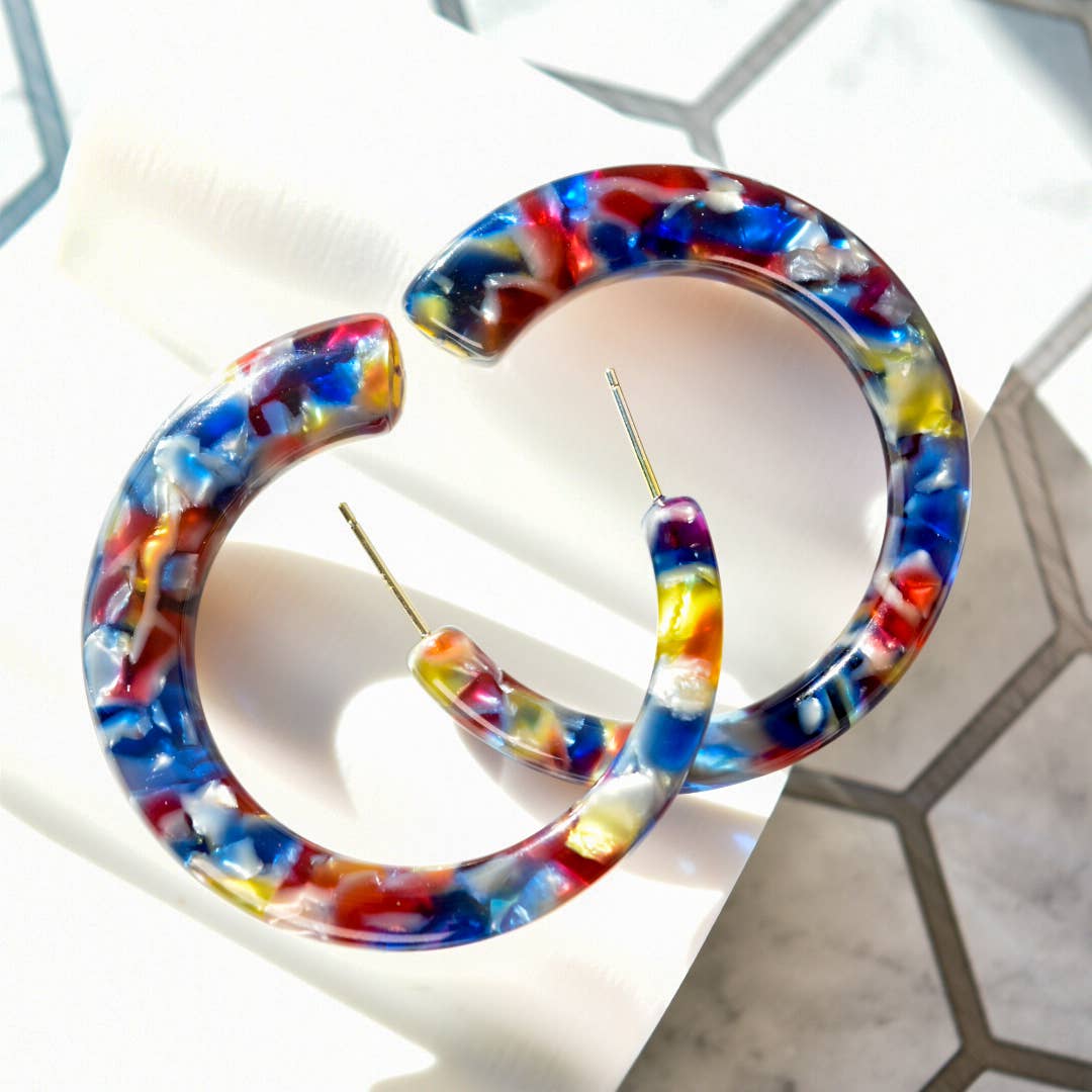 Sfera Hoop Statement Hoops Large Earrings