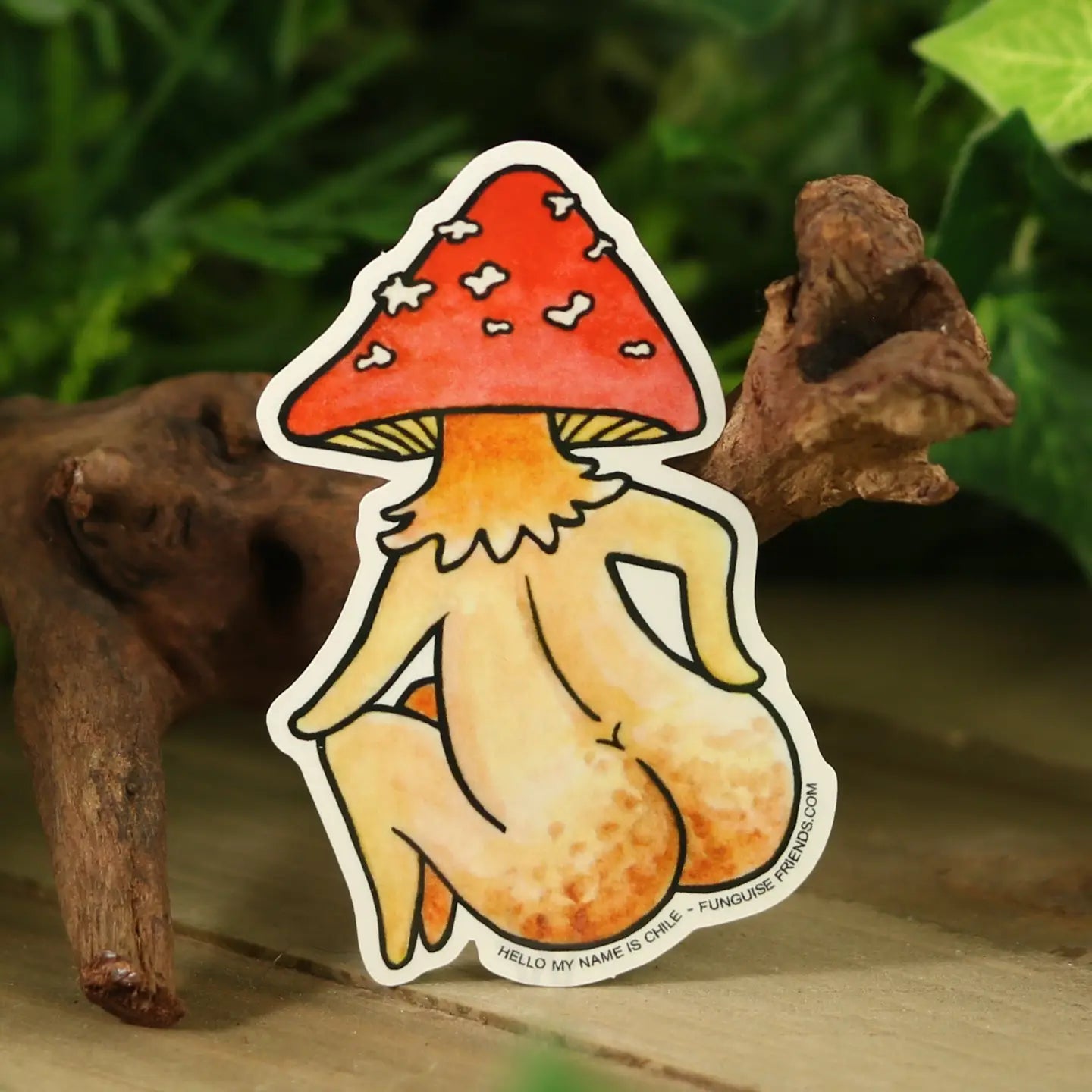 Vinyl Funguise® Sticker - Amanita Chile