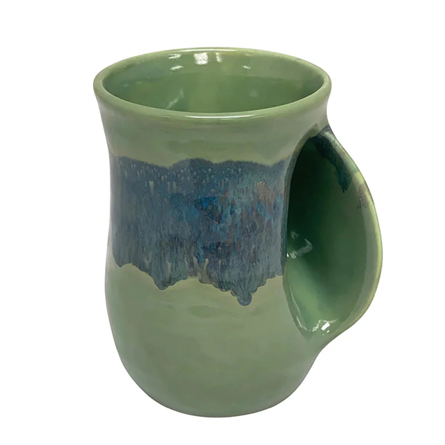 Misty Green Handwarmer Mug