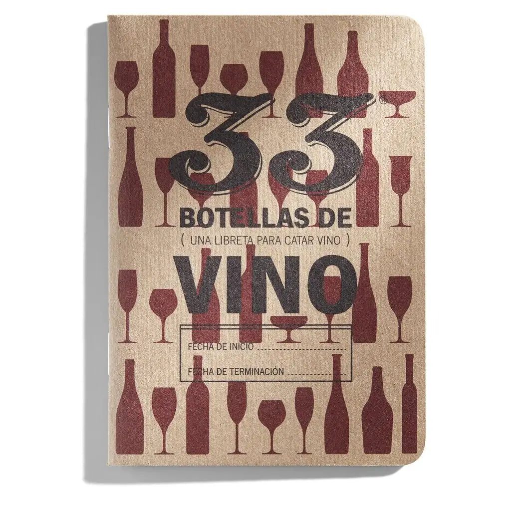 33 Botellas De Vino Journal