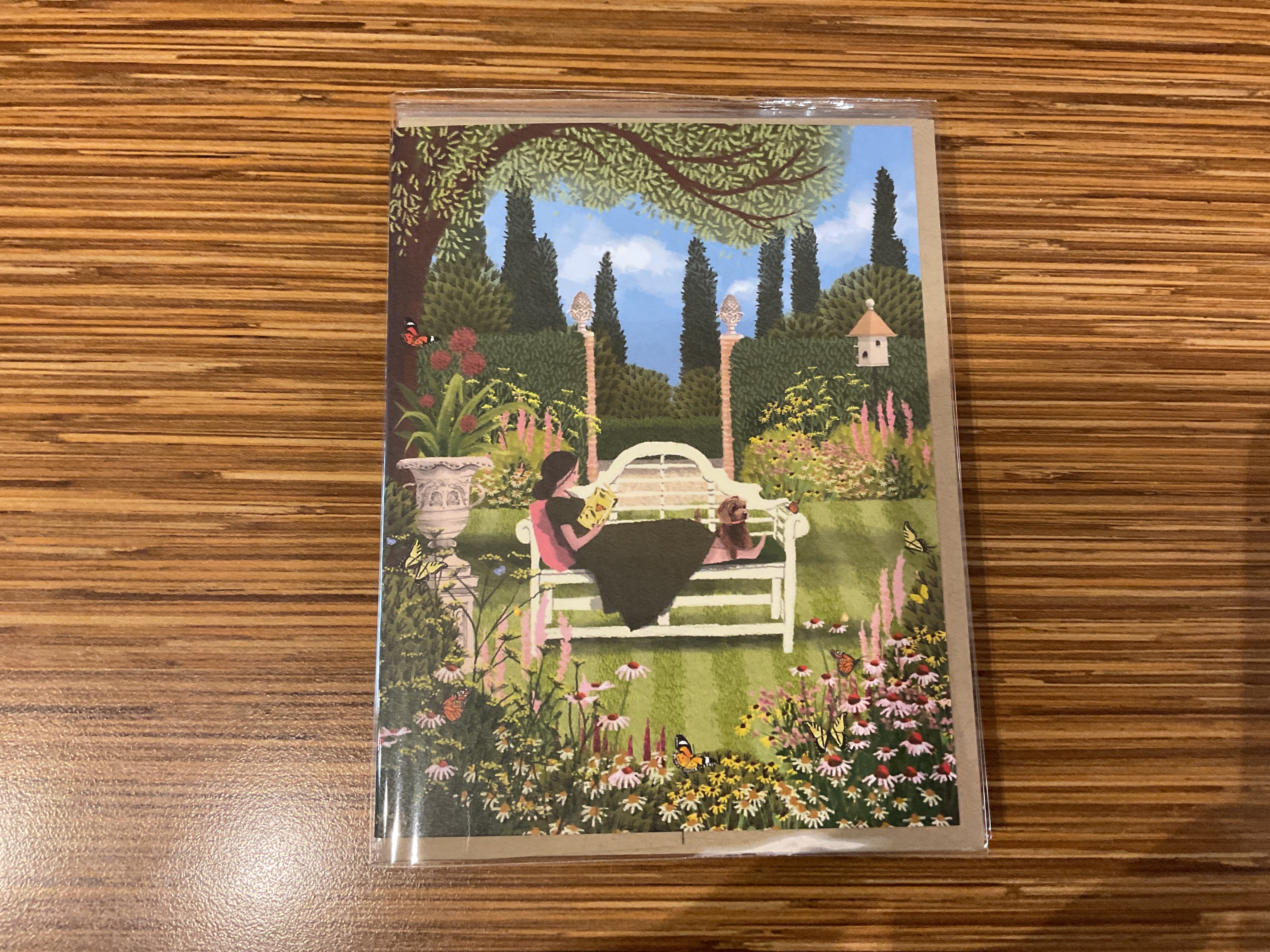 Butterfly Garden Birthday Card