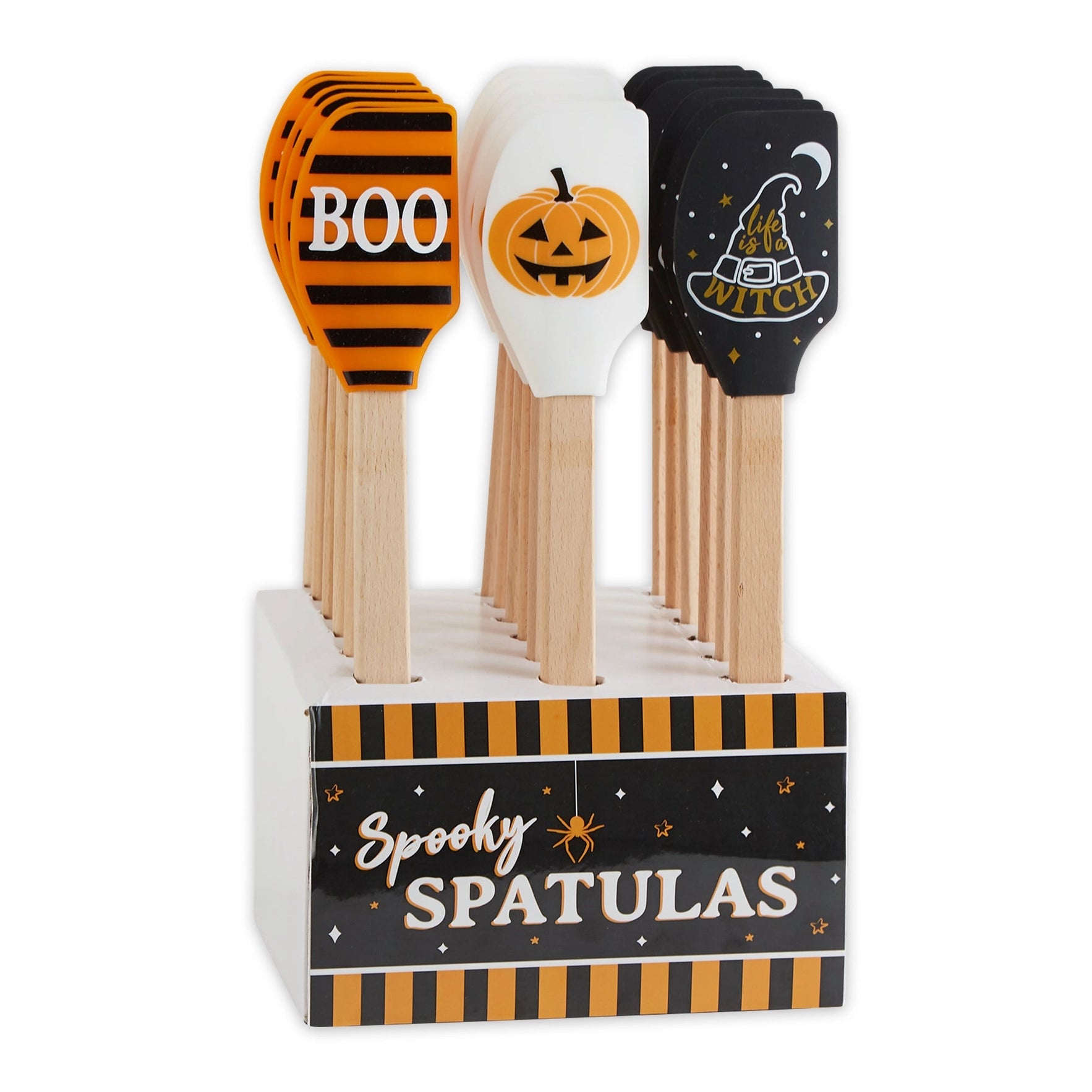 Halloween Baking Assorted Silicone Spatula