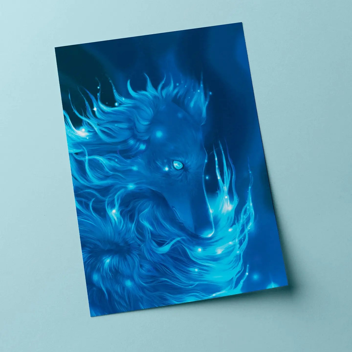 Feeling Blue Art Print