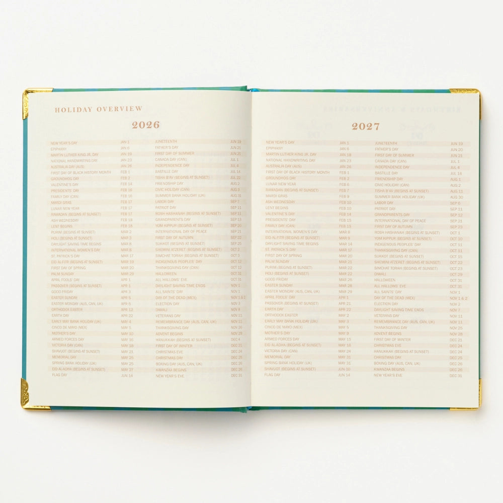 2027 Your Dream Future 17-Month Weekly Medium Bound Planner