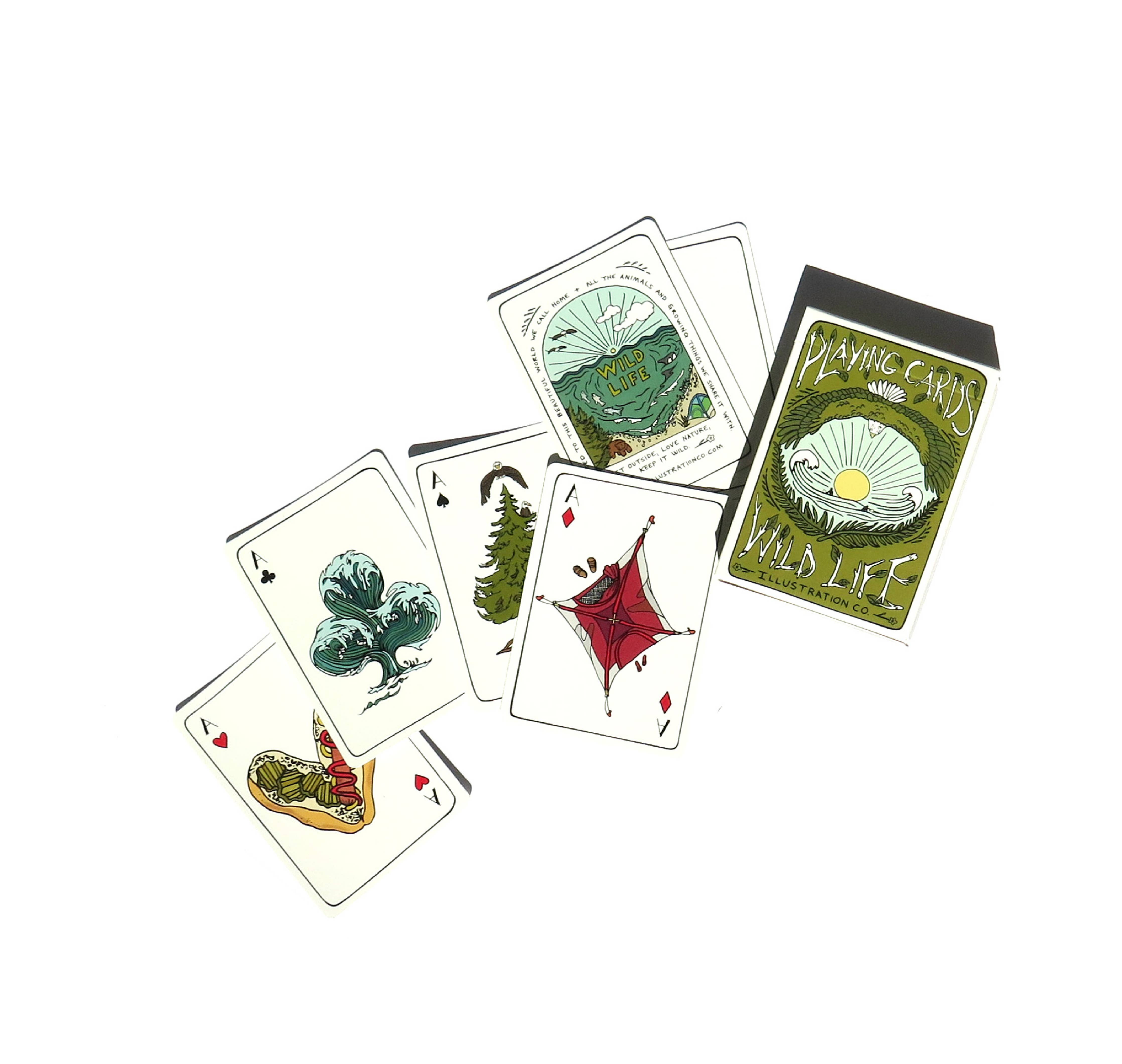 Wild Life Playing Cards - Sample Deck