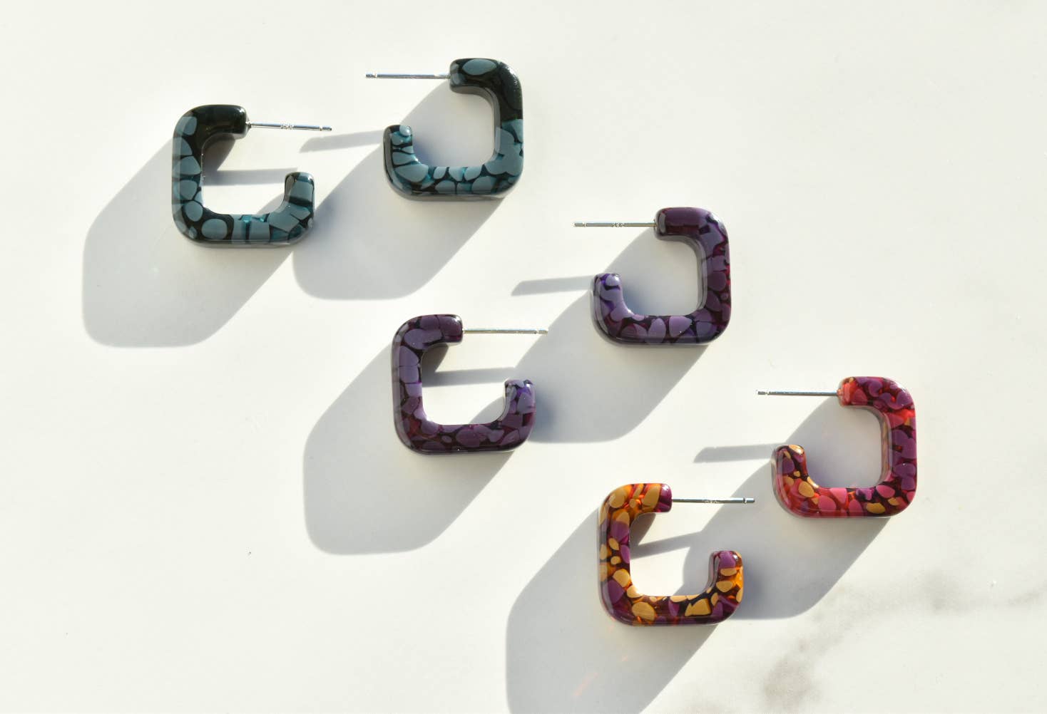 Mini Geo Hoops Collection