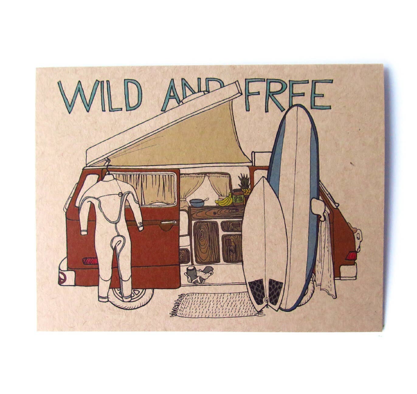 Surf Van Card