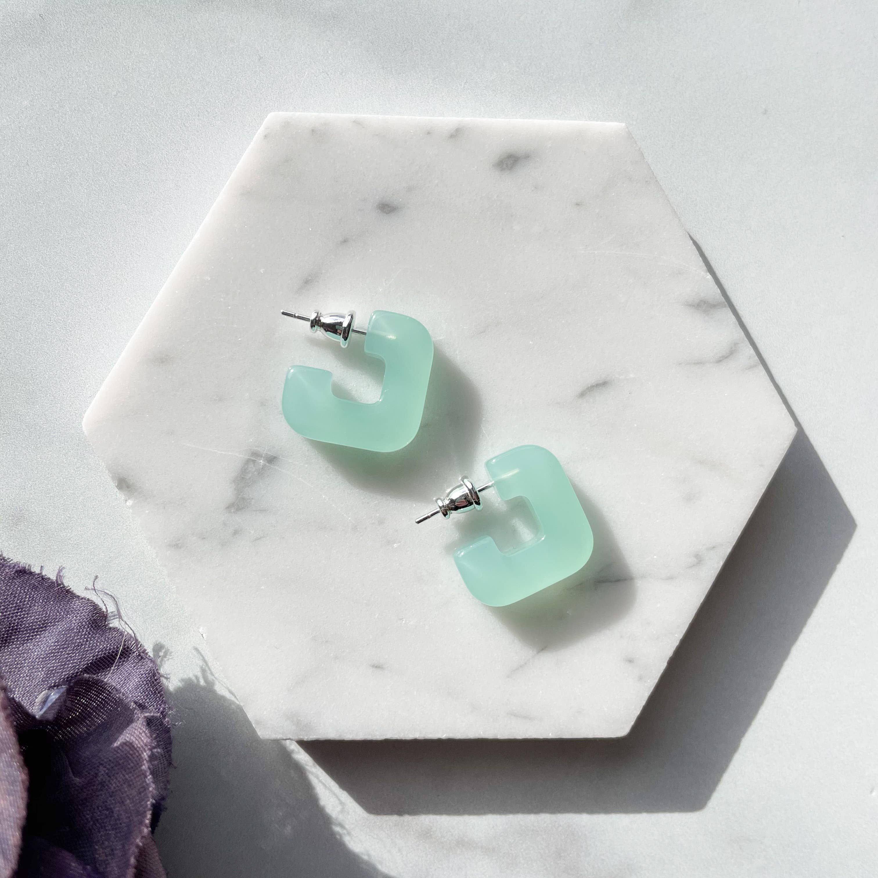 Mini Geo Hoops Collection