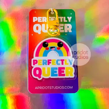 Perfectly Queer Keychain