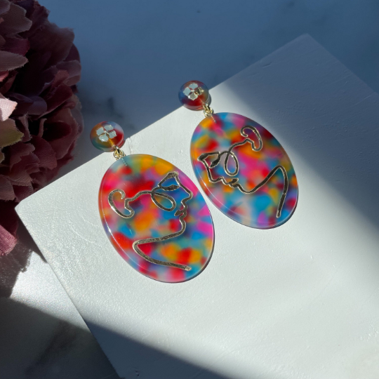 Mixed Blessings Dangle: Pearl