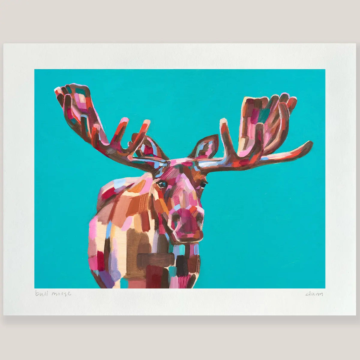 Bull Moose | Signed Archival Art Print