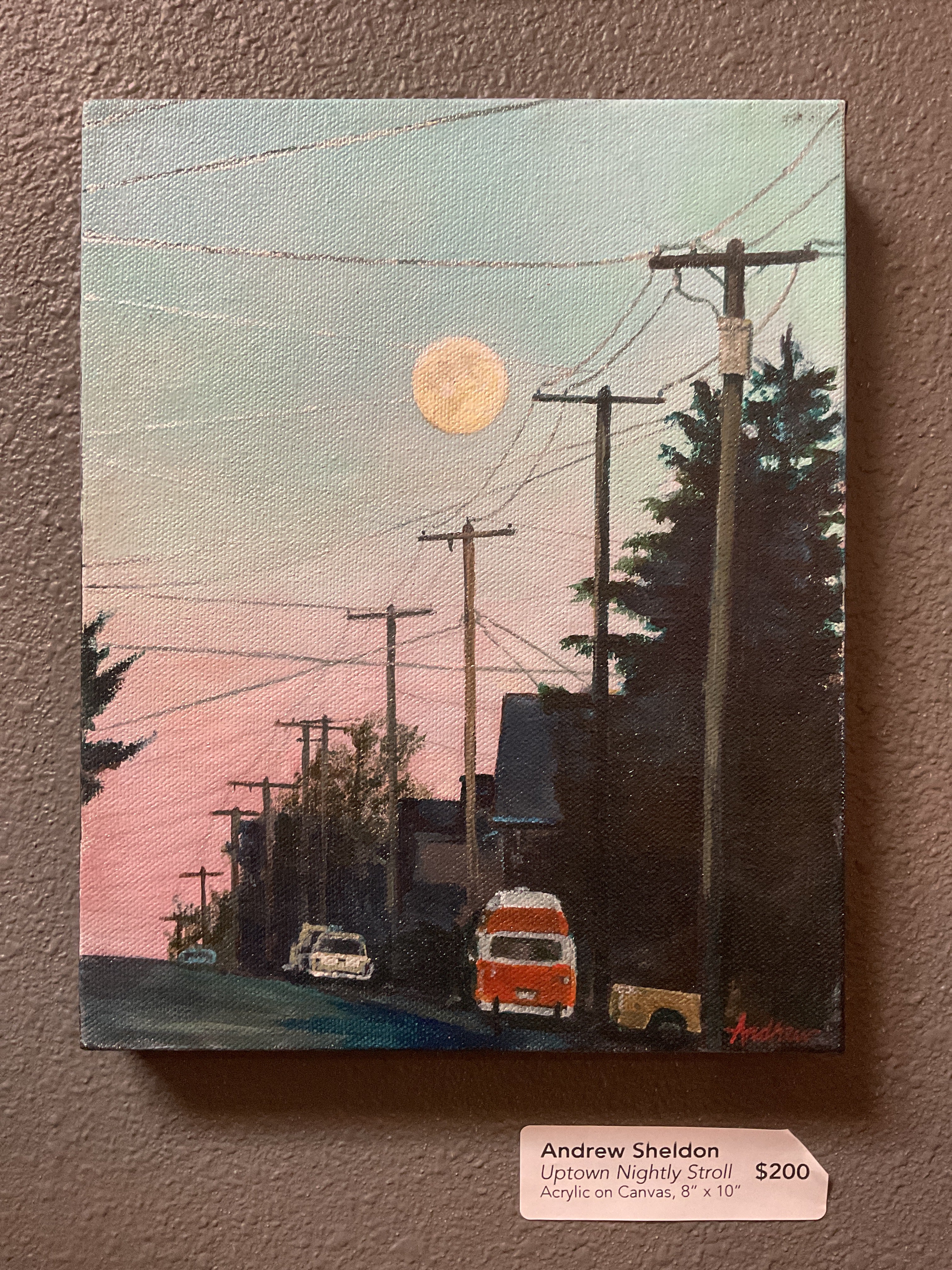 Uptown Nightly Stroll By Andrew Sheldon