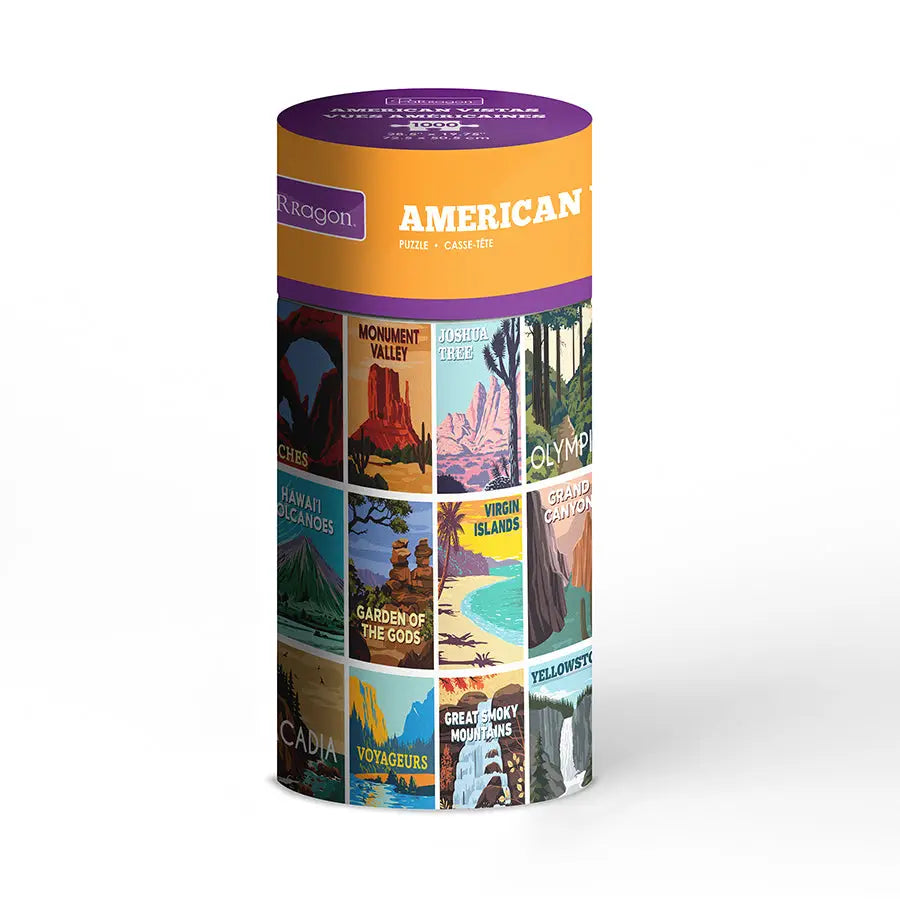 American Vistas 1000 Piece Adult Puzzle