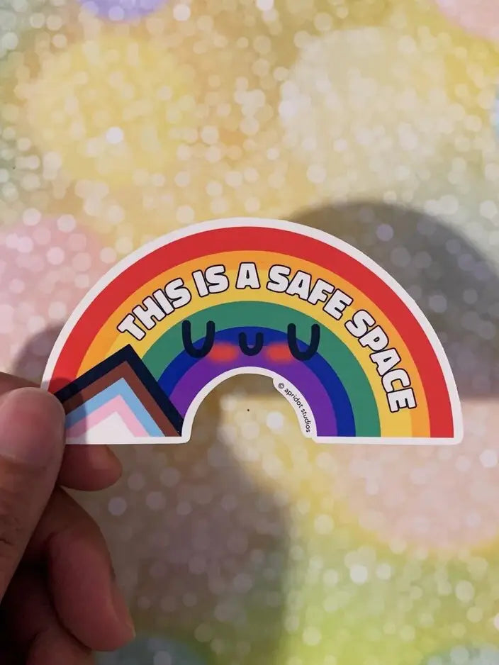 This is a Safe Place- Sticker