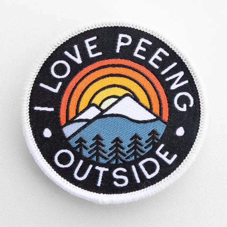 I Love Peeing Outside Patch