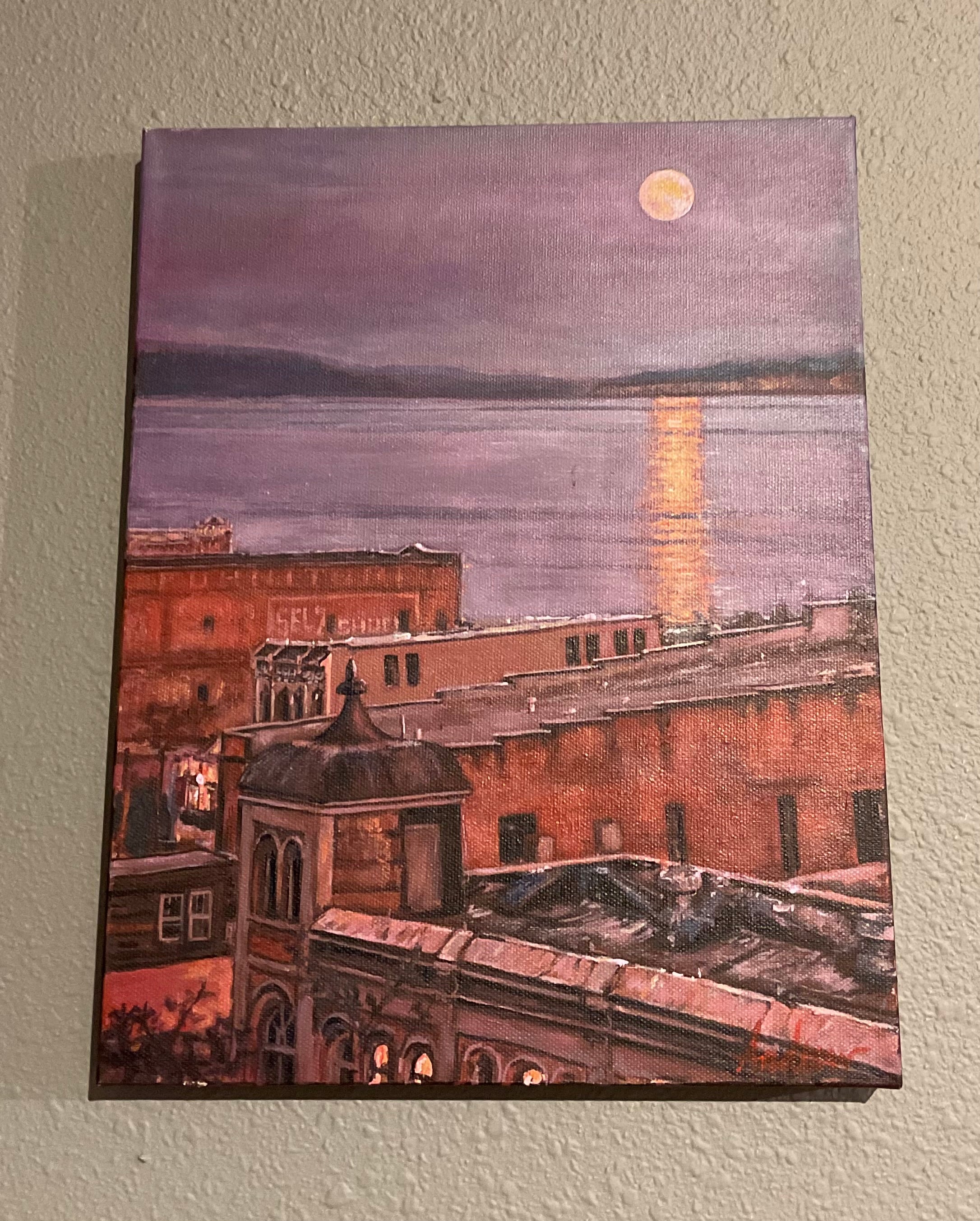 Moon Rise Glow by Andrew Sheldon