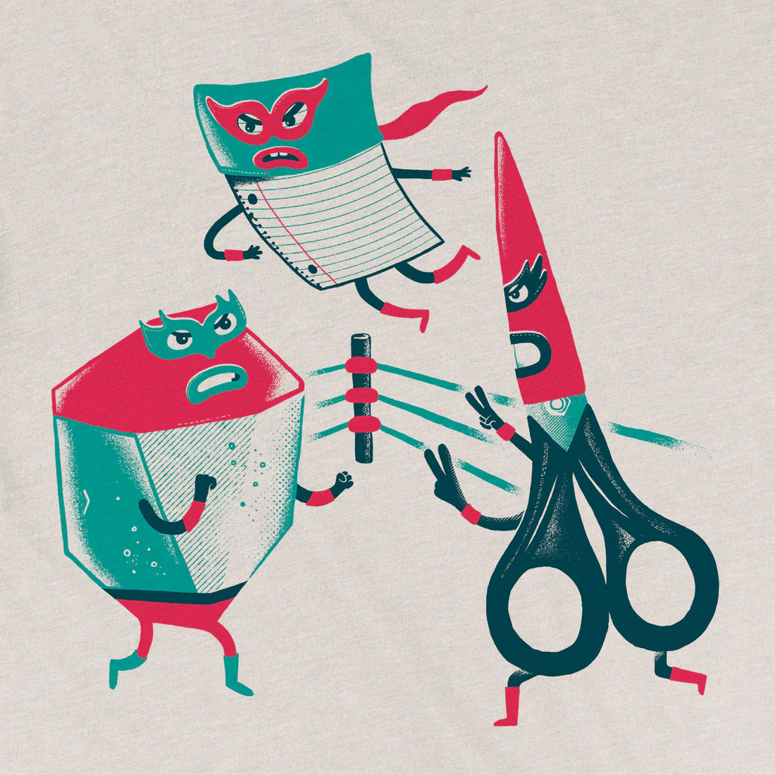 Rock, Paper, Scissors Unisex Shirt