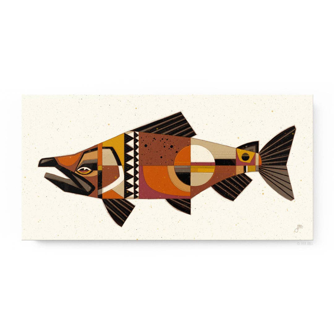 Chinook - WHLSL Print: Unframed / 12x6 / Bamboo Paper