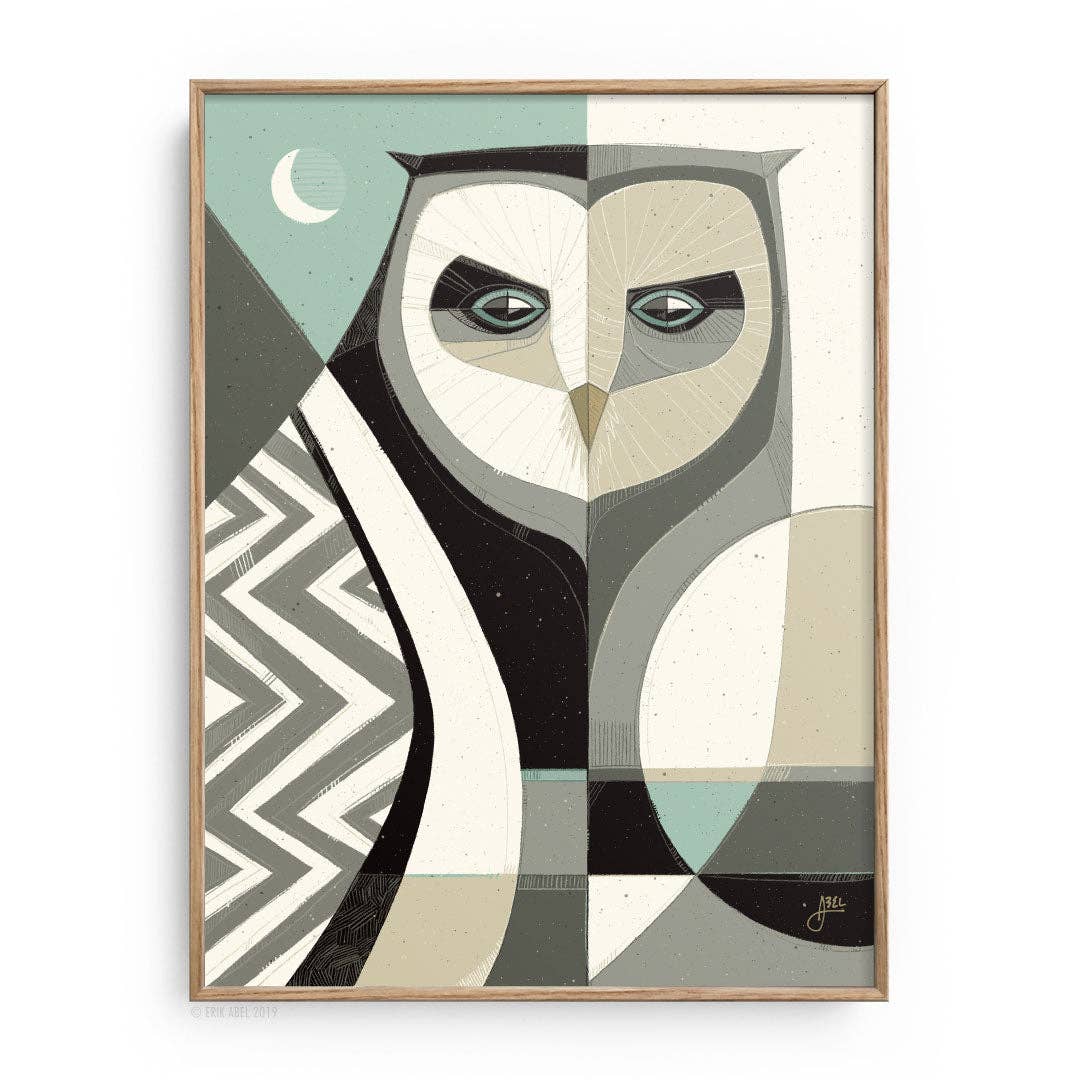 Who? Blue Print - Erik Abel - Bamboo Paper