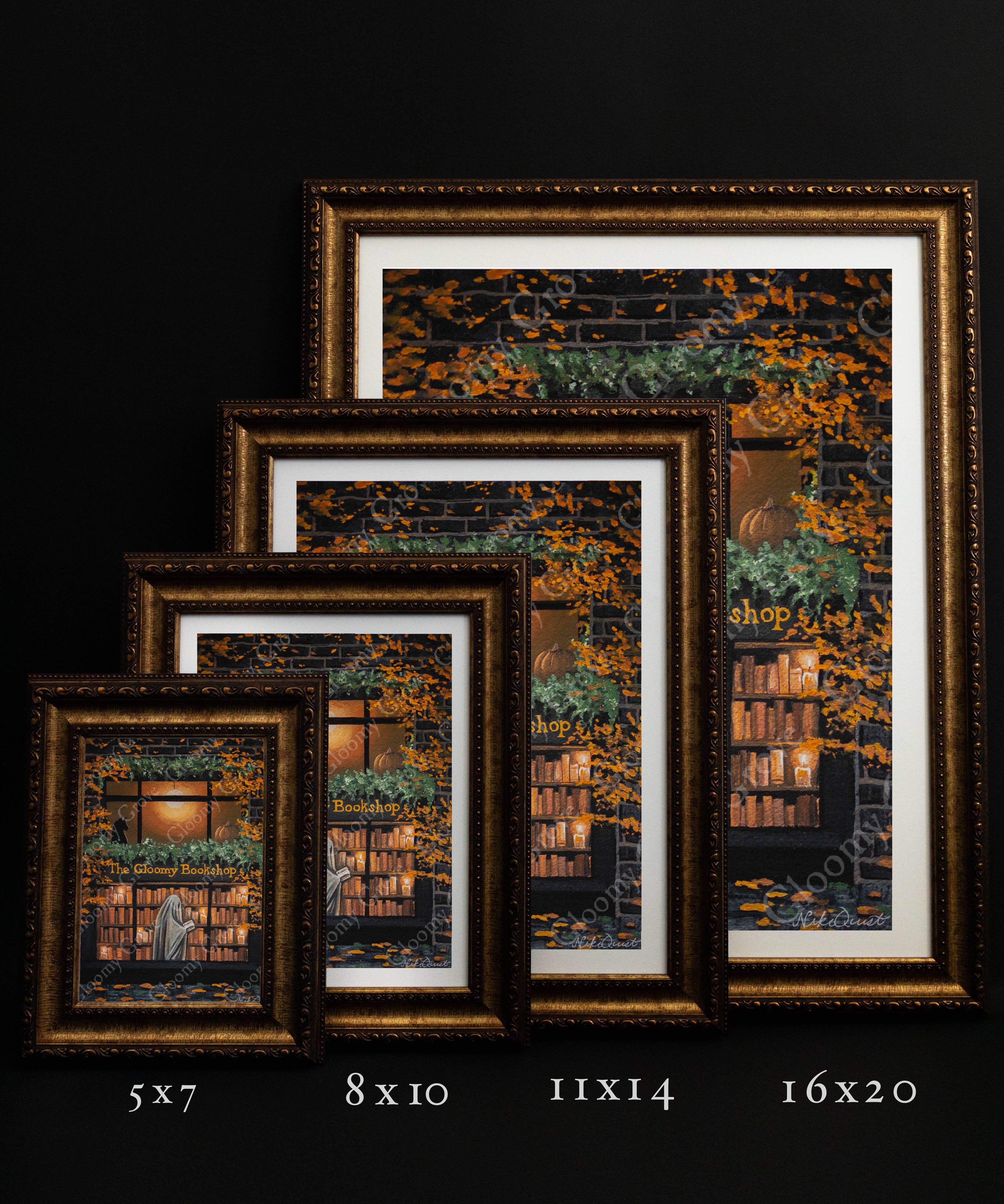 Gloomy Grove Fine Art Prints: 5 x 7
