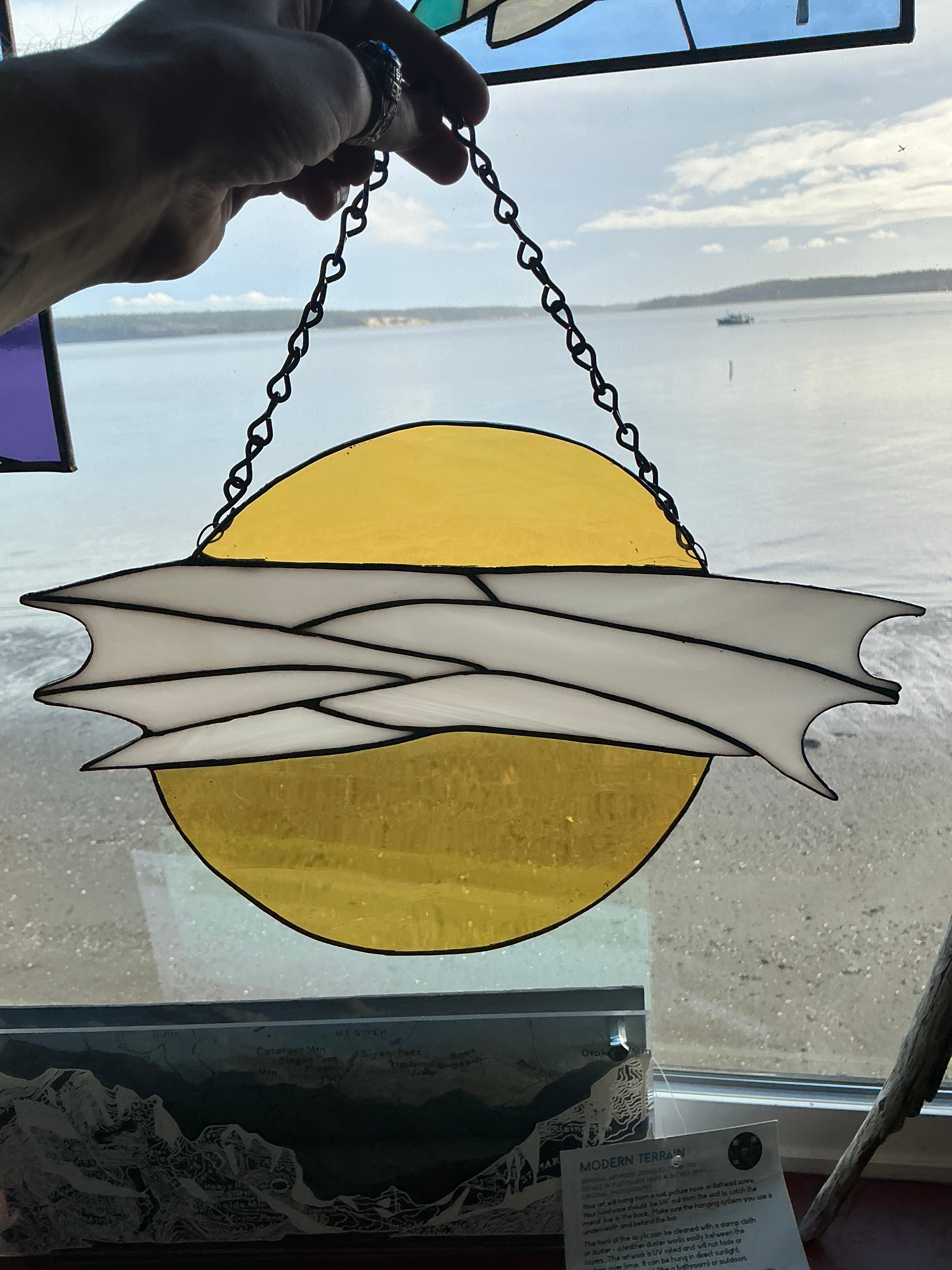 Lunar Vail Stained Glass By June EchterKamp