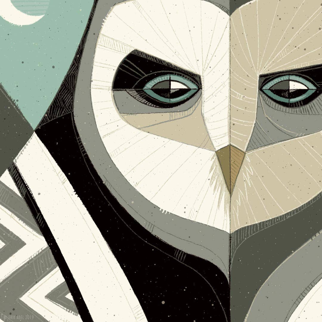 Who? Blue Print - Erik Abel - Bamboo Paper