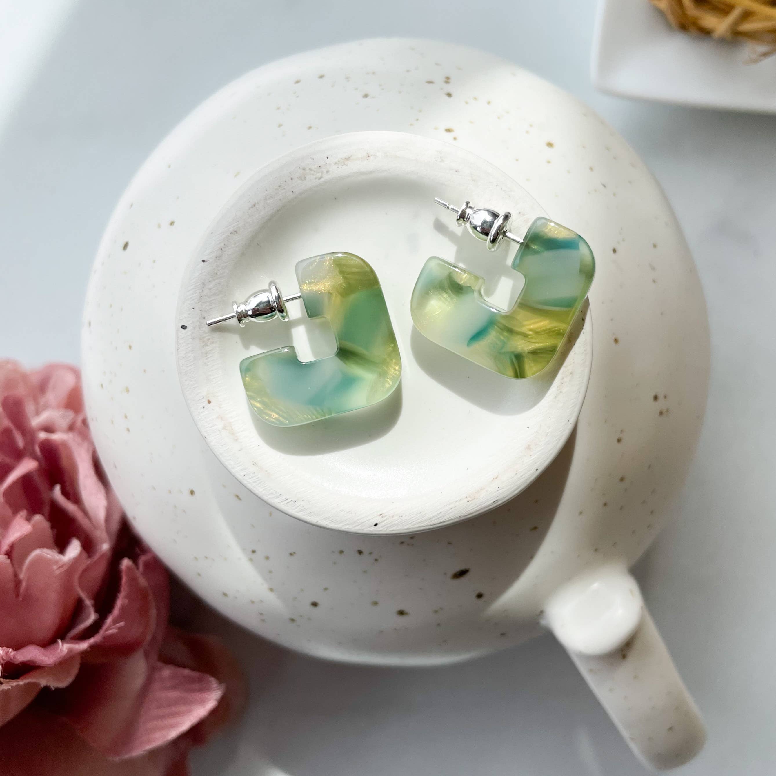 Mini Geo Hoops Collection