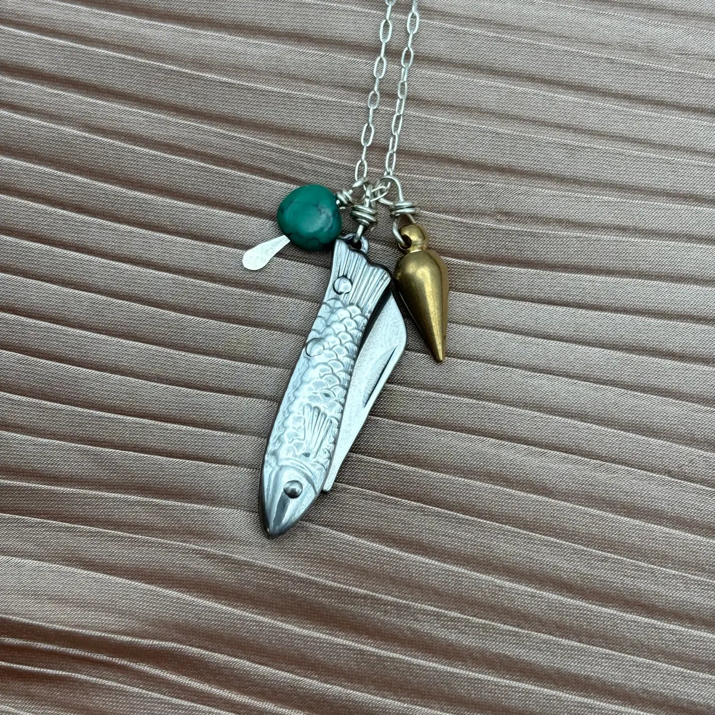 Handmade Feeesh Billie Necklace